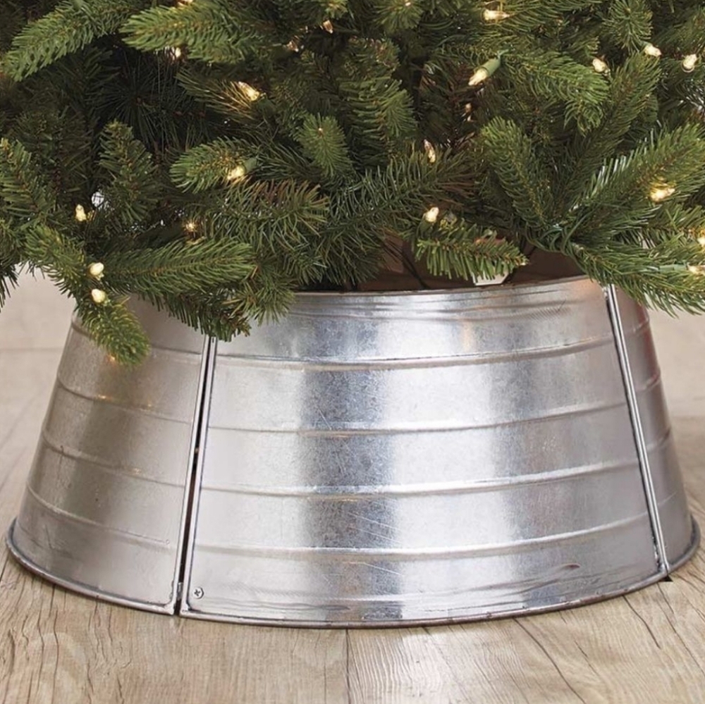 metal tree collar